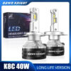 fc586aff1c859d53 DAWNKNIGHT K8C 40W K7C Led Long Life Version H7 H4 H11 Led Headlight Bulb 3 Copper Tube Led Lights For Car H1 HB3 9005 HB4 9006