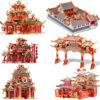 fc6309ae6058c01d Piececool 3D Metal Puzzle Adult Chinese Style Building Kits DIY Model for Jigsaw Toy