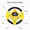 fc71651a746f798f Simulate Car Copilot Steering Wheel Eletric Baby with Sound Kids Musical Educational Stroller Driving Vocal Toys