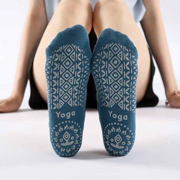 High Quality Non-Slip Pilates for Women Breathable Bandage Yoga Cotton Fiess Dance Barre Ballet Sports Socks