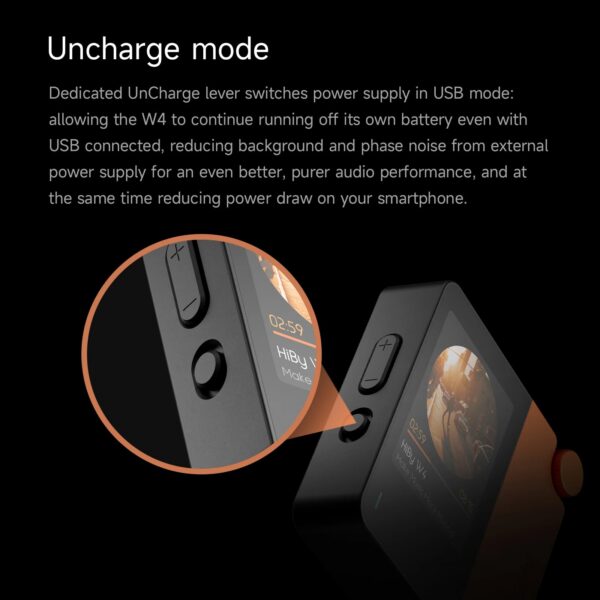 fc78e50c598fd738 HiBy W4 3.5mm 4.4mm Wireless Audio HiFi Headphone Amplifier USB DAC Bluetooth 5.4 QCC5181 AC7923B DSD512 CS43198*2 CarPlay LDAC
