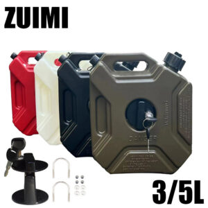 fc897a657a24d586 3/5L Accessories Petrol Cans Barrels Gas Spare Container Anti-static Jerry Fuel Tank Mororcycle Can