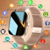 fc936cc2dcc37612 Smart Watch Men Women Gift For Xiaomi Full Touch Screen Sport Fiess Watches BT Call Digital Smartwatch Wristwatch 2024 New