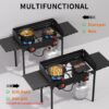 SKOK High Pressure 1/2/3 Burners Propane Camping Stove, Propane Burners for Outdoor Cooking