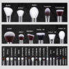 fcba2fd13d56301c 30PCs Professional Makeup Set Cosmetic Beauty Tools Foundation Eyeshadow Concealer Blend Brushes Fluffy Bristle Powder