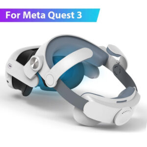 Replaceable Elite VR Headset Improve Comfort Adjustable Head Strap for Meta Quest 3 Accessories Helmet