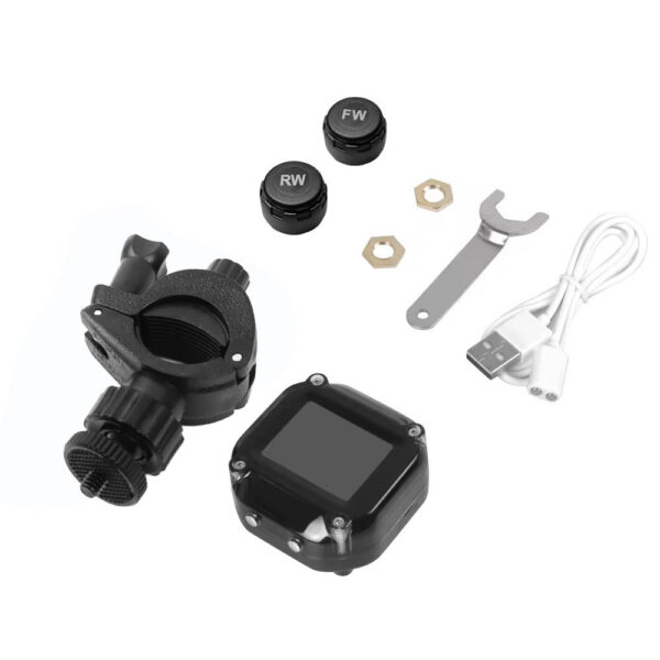 fcc6918f84a7297f M5 Combination Monitor Digital Display External Motorcycle Wireless Tire Pressure Detector