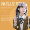 FiiO/Snowsky Melody Headphone Amplifier Portable DAC with 4.4mm and 3.5mm Headphones DSD256, 10-Band PEQ for for Android/wins