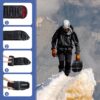 fcf0b64d2fdb4271 POEPORE Schlafsack Outdoor 3-4 Jahreszeiten Flanell Schlafsäcke Leichter Deckenschlafsack Kleines Packmaß für Erwachsene mit Arme und Füße Reißverschluss