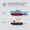 fcf31cc70ea5a898 Mini RC Submarine 0.1M/s Speed Remote Control Boat Outdoor Waterproof Diving Toys Simulation Model Kids Boys Girls Birthday Gift