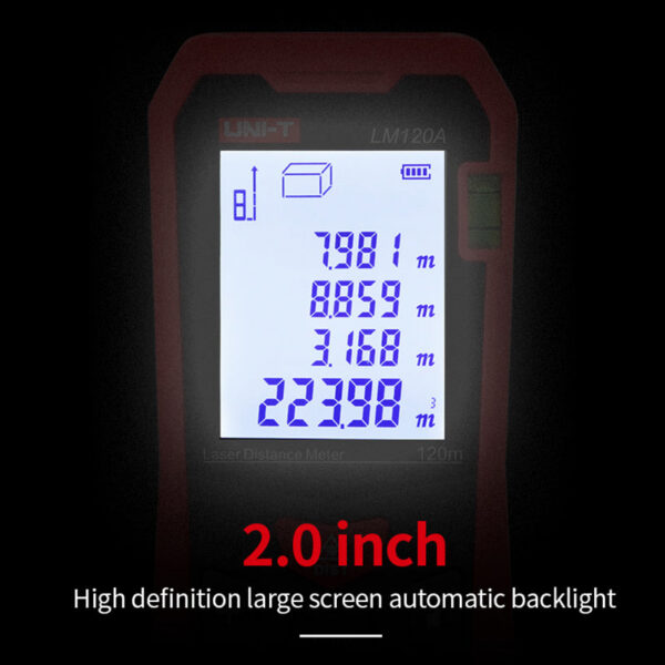 fd15b8826c8b130d UNI-T Laser Rangefinder LM50A LM70A LM100A LM120A Digital Distance Meter Electronic Tape Measure Measuring Instruments