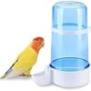 fd1dccb1db373cda Pet Feeder Automatic,Bird Hamster Small Animal Feeder, Automatic Feeding Device Dispenser for Hamster Bird Pigeon Parrots Mini Hedgehog with Holder (5.90x2.83x6.10in)