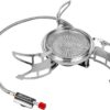 Bulin Gas Campingkocher Gaskocher mit Piezozündung Faltbarer Gaskocher Outdoor Windschutz Kocher Gasbrenner für Camping Trekking Hiking Picknick Wandern