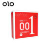 OLO Ultra Thin Condom 0.01 Feeling Penis Sleeve Hyaluronic Acids Rubber Latex Ejaculation Delay Dotted Condoms Intimate Sex Toy