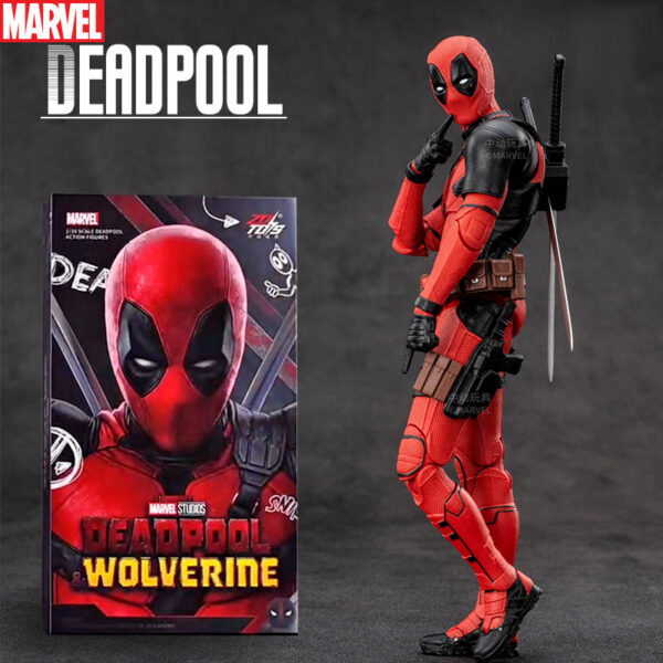 fd669cfd019e7ed1 New ZD Toys & Woerine 7in 1/10 Action Figures Deadpool Model Superheroes Collection Ornaments Boys Gifts