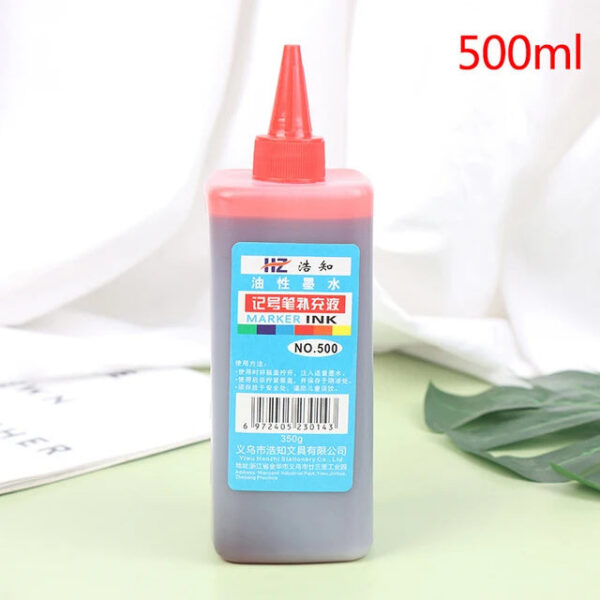 fd73a8006400661a 500ml Permanent Dry Graffiti Oil For Marking Pen Add Ink, Smooth And Easy To Use Stationery