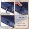 fd7d09e24691b4d8 Twin Size Air Mattress Inflatable Bed for Camping & Home, Blow Up Sleeping Pad