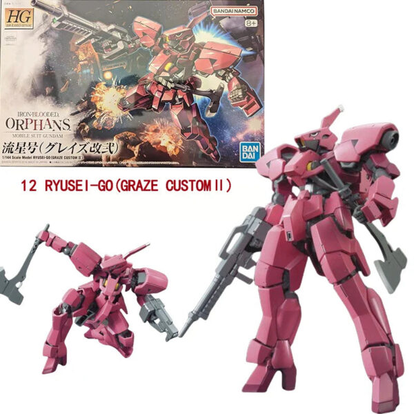 fd8009bfd041598b Bandai Genuine HG IBO 1/144 GUNDAM Barbatos Gusion Hajiroboshi Astaroth Anime Action Figure Collectible Assembly Model Toys Gift