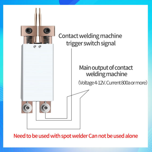 fd8c9ef2e2a7197d DIY for 18650 Battery Handheld Spot Welding Pen Automatic Trigger Weld hine Accessory Tools