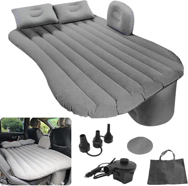 Car Inflatable Bed Mattress, Mattress Back Seat RV Mattresses, Travel for Automotive SUV Truck Berlina Furgonetas Grande Cars Backseat Sleeping Bed,Full