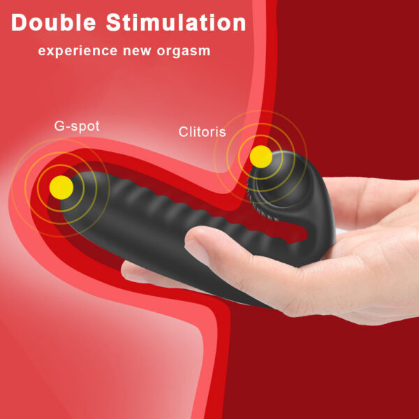 Silicone Finger For Women Clit Stimulator G-spot Vibrator Clitoral Stimulation Massager Female Masturbation Sex Product