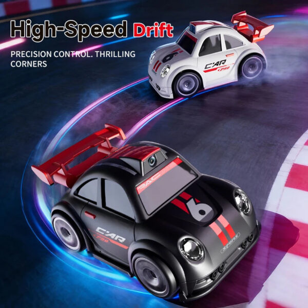 2026 New C6 RC Drift Car with Dual Mode Lights Sound Camera Screen Control Car Smart Induction Following Children's Toys Gift