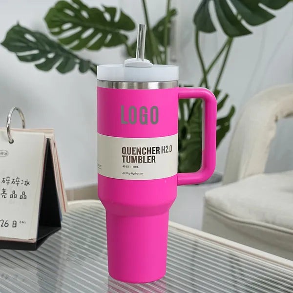fda83609c81e9af6 1pc New Quencher H2.0 40oz Stainless Steel Tumblers Cups With Silicone Handle Lid and Straw 2nd Generation Car Mugs Vacuum Insulated Water Bottles with G8821