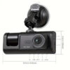 fdaa376961d0318c Dash Cam W/ IR Night Vision Loop Recording & 2" IPS Screen 1080P 3 Camera , DVR recorder, video recorder, Vehicle DVR