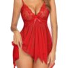 Avidlove Lingerie for Women Lace Babydoll Sleepwear Boudoir Outfits Plus Size Langeray XS-5XL