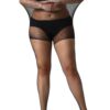fdca60ee7761f28f MANZI Women's 2 Pairs Plus Size Control Top Tights Ultra-Soft Panty Hose