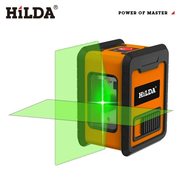 fdcf09827beed547 Hilda 2 Mini Lines Level Self Levelling Green Beams Laser Horizontal & Vertical Cross-Line