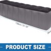Car Air Inflation Mattress Comfortable Rear Seat Air Travel Bed Car Sleeping Mat for Napping Travel Black Gray