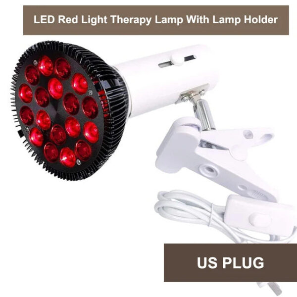Red Lamp Face 54W 660nm & 850nm Infrared Light Therapy Device For Muscle Joint Pain Relief Skin Health Tools