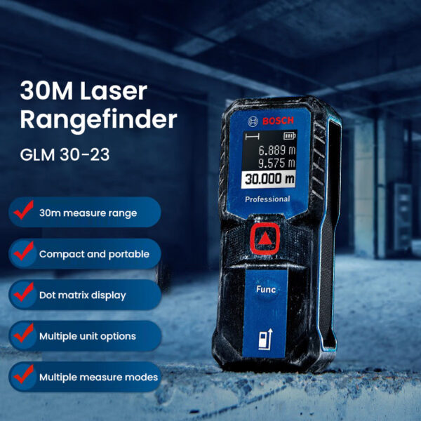 fde96071885a9dd9 Bosch GLM 30-23 Rangefinder 30M Red Distance Meter Pointer Laser Tape Measure Instrument