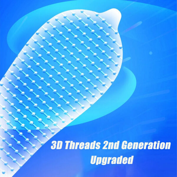 fdfe5922fc216c4f 10pcs Erotic Penis Sleeve 3D Dotted Condoms Enlargement Large Particles Mushroom Condom High Sensitive Sex Toys for Men Condones