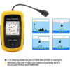 100M Portable Fish Finders 45 degrees Sonar Coverage Echo Sounder Alarm Transducer Lake Sea Fishing