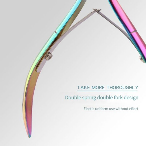 fe26a43f04d82cc4 Cuticle Nipper Clipper 1 Pcs Colorful Scissor Plier Dead Skin Remover Clear Nail Art Tool for Beauty Salon