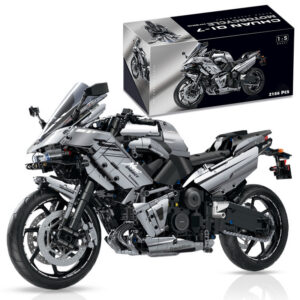fe365d4b23d40f38 New 1:5 Building Blocks Motorbike Road Racing Vehicle MOC Bricks Toys Christmas Gifts for Kids Boys Children Adult 2156pcs