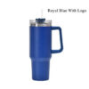 fe3bfdbaa4aeb313 Pink Sten leys 40oz Mugs Tumblers With Handle Insulated Tumbler Lids Straw Stainless Steel Coffee Termos Cup ready to ship 10.25