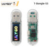fe68a5964a9d021b LILYGO® T-Dongle-S3 ESP32-S3 Development Board With Screen Dongle 0.96 inch ST7735 LCD Display Support WiFi Bluetooth TF Card