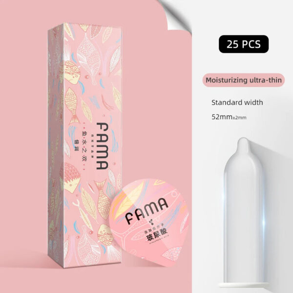 Ultra Thin Condoms Close Fit Extra Lubricated Sex Products Natural Latex Penis Sleeve Adult Sex Toy For Men Increased Strength