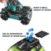 fea12d103725e98e Gesture sensing remote control spray 2.4G four-wheel stunt launch water polo tank car boy hine armour game