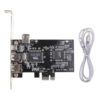 fea4f204001cb1be PCIe Firewire PCI-E 2A+1 Mini-A 1394A Video Capture Card VIA VT6308P Chip Support IEEE1394 400 Mbit 2+1 Port PHY