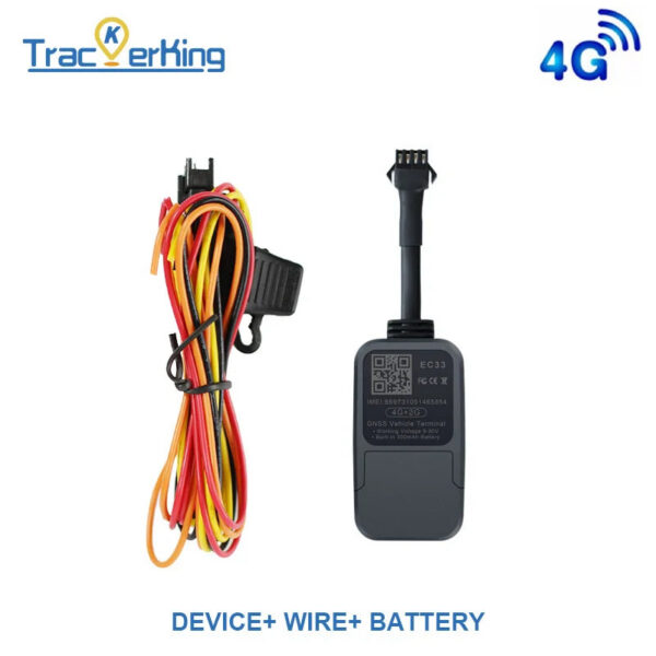 ff1885decbcf9ae8 2pcs EC33 4G+2G GPS tracker with 300mAh battery TrackerKing The smallest tracker Relay GPS Rastreador GPS J16 Acc Alarm