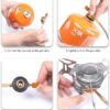 ff30a3f967445663 Fire-Maple FMS-105 Portable Camping Gas Stove | 3000W Mini Portable Backpacking Cooking Burner with Piezo Ignition | Outdoor Hiking Trekking Fishing