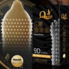 Ultra-thin Condoms Delay Large Particles 12pcs Male Adult Erotic Sex Toys Lasting Wolf Teeth Hyaluronic Acid Penis Sleeves