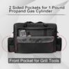 ff527589d71e3ad5 i frmmy Premium Camp Stove Carry Case with 0.4 inch Thicken Pearl Foam, Excellent Protection for Coleman 2-Burner Gas Stove