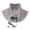 Electric Heating shoulder Neck Pad Massager USB Cervical Brace Wrap Thermal Compress Relieve Pain Fatigue Warm Back Brace Tool