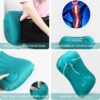 Ultralight Camping Travel Pillow Compressible, Compact, Comfortable, Ergonomic Inflating Pillows for Neck Lumbar Support While Camp, Hiking, Backpacking