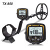 ff9e5ea618da19b7 TX-850 Metal Underground Professional Depth 2.5m Scanner Search Finder Gold Detector Treasure Hunter Pinpointer 11inch